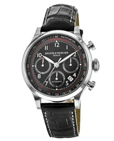 Pre-owned Baume Et Mercier Baume & Mercier Capeland Chronograph 42mm Automatic Men's Watch 10084