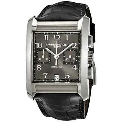 Pre-owned Baume Et Mercier Baume And Mercier Chronograph Automatic Black Dial Men's Watch 10030