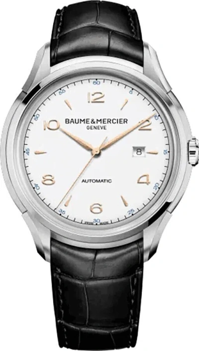Pre-owned Baume Et Mercier Baume & Mercier Clifton Silver Dial Automatic Men's Watch M0a10365 Brand