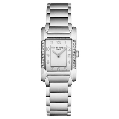 Pre-owned Baume Et Mercier Baume & Mercier Women's 'hampton' Diamonds Mother Of Pearl Dial Watch 10051