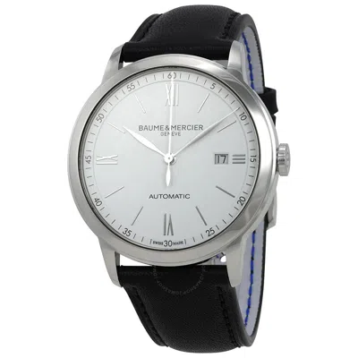 Baume Et Mercier Classima Automatic Men's Watch Moa10332 In Black / White