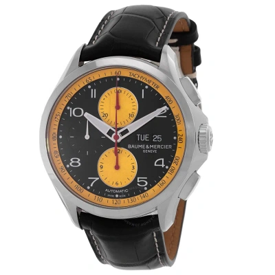 Baume Et Mercier Clifton Chronograph Automatic Black Dial Men's Watch M0a10371