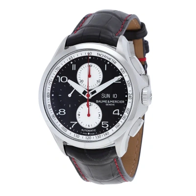 Baume Et Mercier Clifton Chronograph Automatic Black Dial Men's Watch M0a10372
