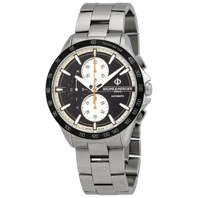 Baume Et Mercier Clifton Club Automatic Chronograph Tachymeter Date Men's Watch 10435 In Metallic