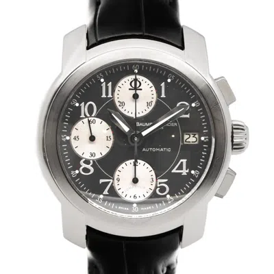 Baume Et Mercier Capeland Chronograph Automatic Black Dial Men's Watch Mvo45216