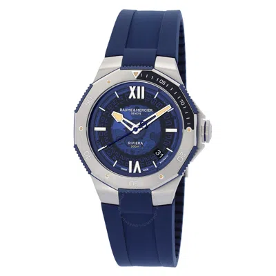 Baume Et Mercier Riviera Automatic Blue Dial Men's Watch M0a10716