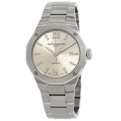 Pre-owned Baume Et Mercier Riviera Automatic Silver Dial Men's Watch 10622