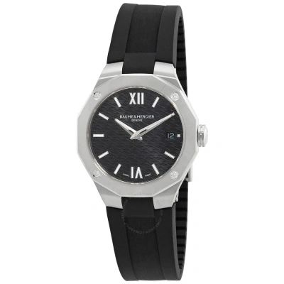 Baume Et Mercier Riviera Quartz Black Dial Ladies Watch M0a10613