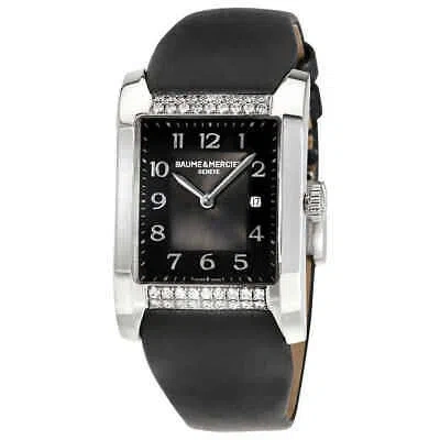 Pre-owned Baume & Mercier Hampton Women's Black Watch - 10024