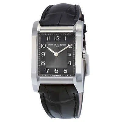 Pre-owned Baume & Mercier Hampton Women's Black Watch - Moa10019
