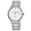 Baume & Mercier Classima Automatic Silver Dial Steel Men's Watch 10374 In Silver