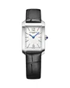 Baume & Mercier Hampton Watch, 35mm X 22mm In White/black