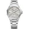 Baume & Mercier Riviera Automatic Silver Dial Steel Women's Watch 10615 In Silver