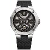 Baume & Mercier Riviera Automatic Skeleton Dial Black Rubber Strap Men's Watch 10721 In Multi