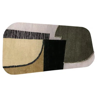 Pre-owned Baxter Himani A Limited Edition Hand Knotted Rug By , Italy In Brown