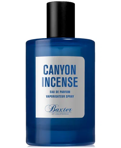 Baxter Of California Canyon Incense Eau De Parfum, 3.4 Oz. In No Color
