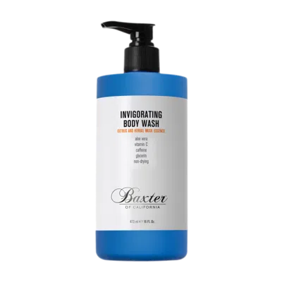 Baxter Of California Invigorating Body Wash - Citrus & Herbal Musk Essence - 16 oz