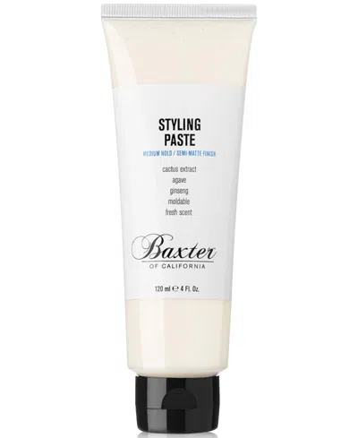 Baxter Of California Styling Paste, 4 Oz. In Transparent