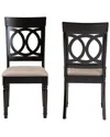 Baxton Studio 2pc Dining Chair Set