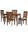 Baxton Studio Abigail Modern 5pc Dining Set