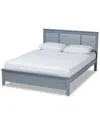 Baxton Studio Adela Full Size Platform Bed
