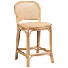 Baxton Studio Adrena Modern Rattan Bar Stool