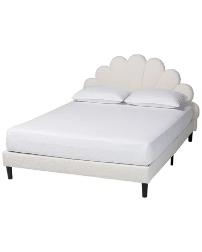 BAXTON STUDIO BAXTON STUDIO ALBION BOUCLE UPHOLSTERED PLATFORM BED