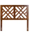Baxton Studio Aliya Modern Finished Wood Queen Size Headboard