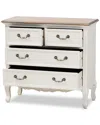 Baxton Studio Amalie Two-tone 4-drawer Accent Dresser