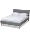 Baxton Studio Aneta King Size Platform Bed