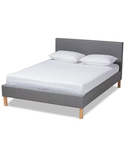 Baxton Studio Aneta King Size Platform Bed