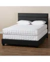 Baxton Studio Ansa Full Size Bed In Black