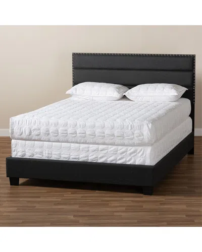 Baxton Studio Ansa Full Size Bed In Black