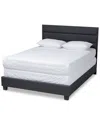 Baxton Studio Ansa Queen Size Bed