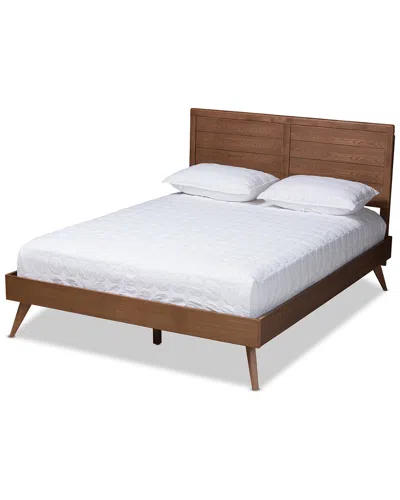 Baxton Studio Artemis King Size Platform Bed