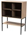 Baxton Studio Asher Modern Industrial 2-door Sideboard