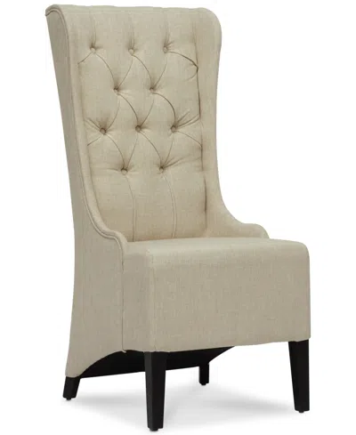 Baxton Studio Barbados Liene Accent Chair In Neutral