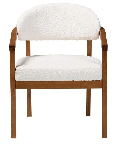 Baxton Studio Biana Boucle Dining Chair In Multi