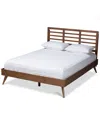 Baxton Studio Calisto Queen Size Platform Bed