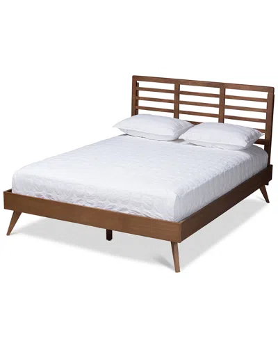 BAXTON STUDIO BAXTON STUDIO CALISTO QUEEN SIZE PLATFORM BED