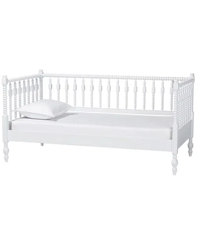 Baxton Studio Callison Spindle Daybed In White