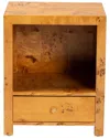 Baxton Studio Camira Modern & Contemporary Wood 1-drawer Nightstand