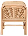 Baxton Studio Carabella Bohemian Natural Rattan 1-