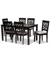 Baxton Studio Caron 7pc Dining Set