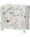 Baxton Studio Connery Floral End Table In Multi