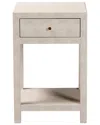 Baxton Studio Dansby Modern 1-drawer End Table