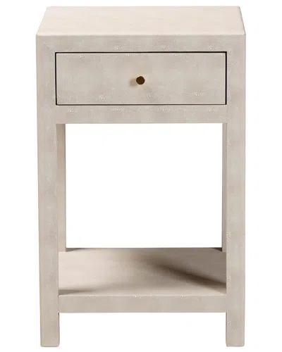 Baxton Studio Dansby Modern 1-drawer End Table