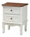 Baxton Studio Darlene And Cherry 2-drawer Nightstand