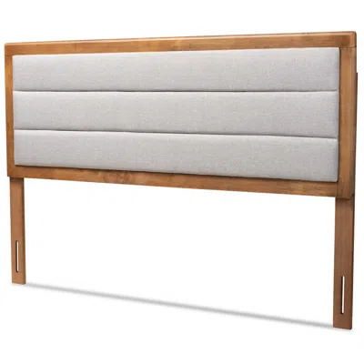Baxton Studio Dexter Lt Gray Queen Size Headboard