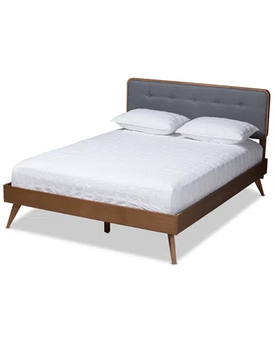 BAXTON STUDIO BAXTON STUDIO DILARA QUEEN SIZE PLATFORM BED